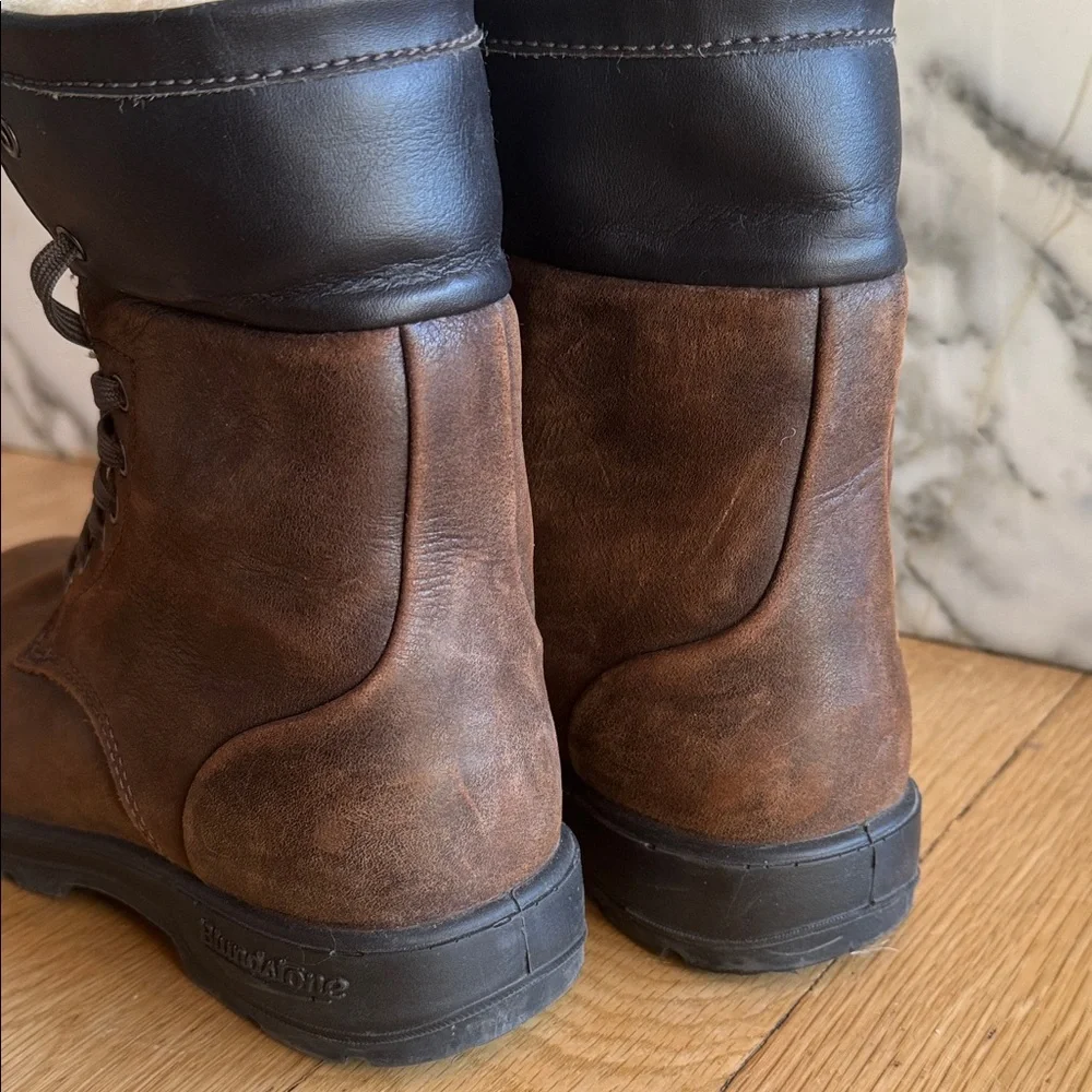 Blundstone 1461 Waterproof Winter Leather Lace-up Boots Women’s 8.5/Men’s 6.5 - Picture 7 of 16